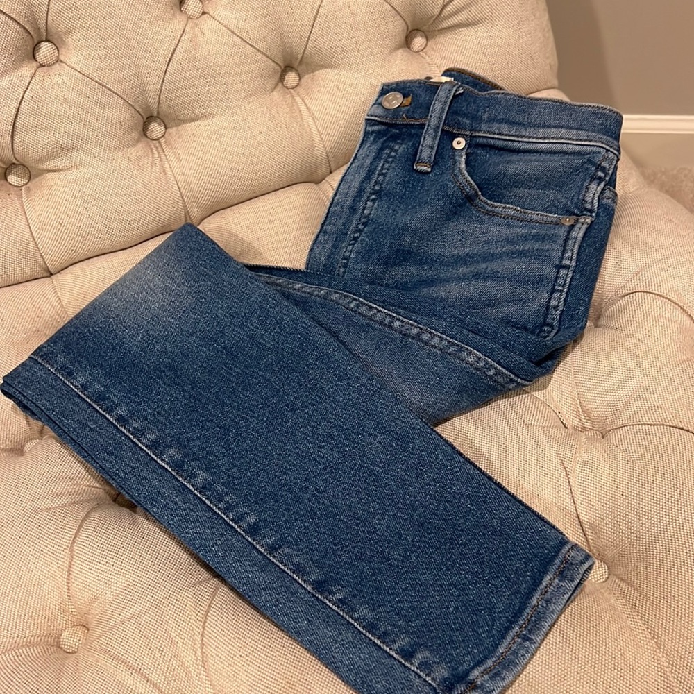 Madewell 10” High-Rise Skinny Crop—size 27